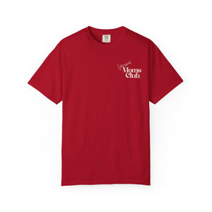 Volleyball Moms Club | Comfort Colors Tee - Red
