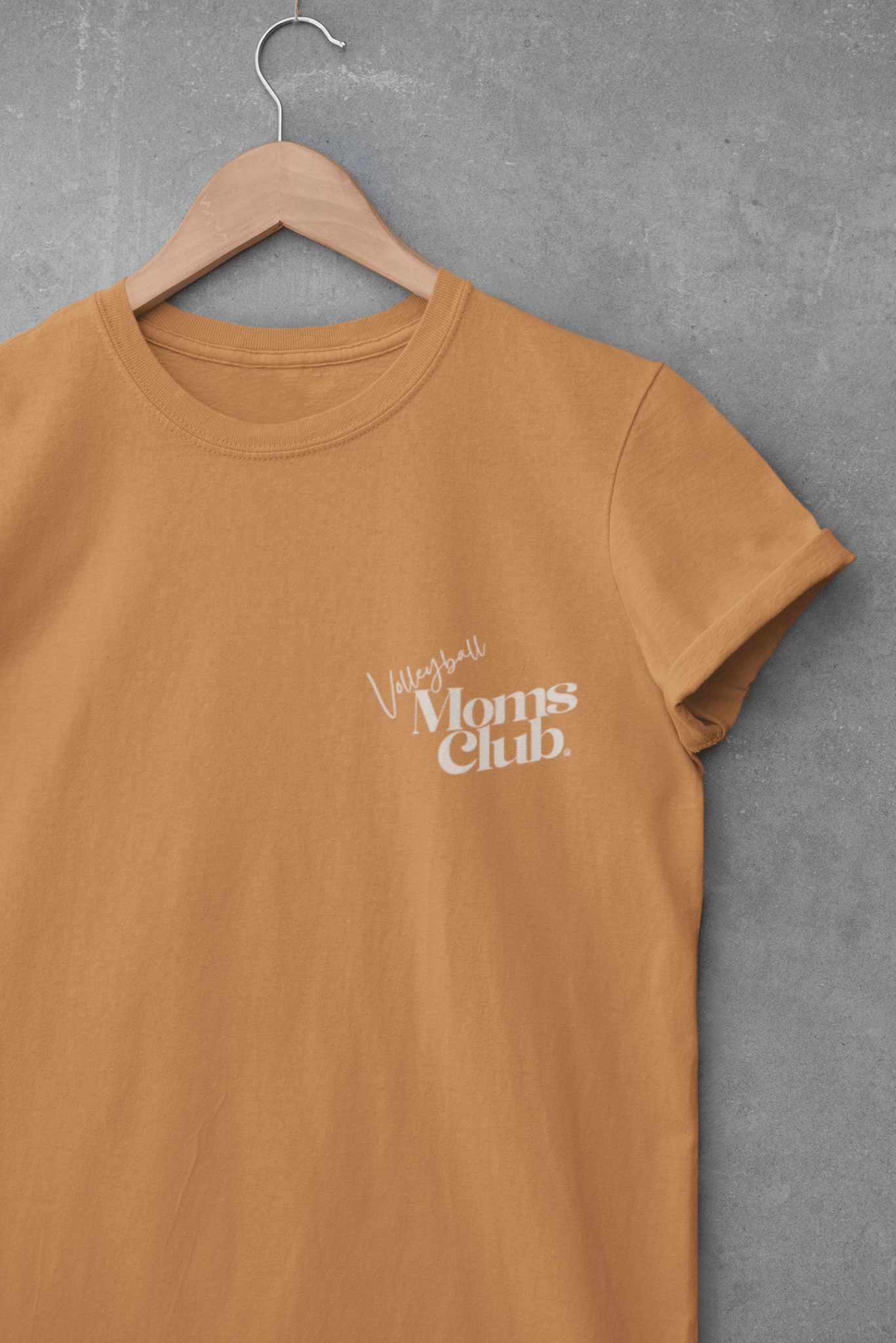 Volleyball Moms Club | Comfort Colors Tee - Yam
