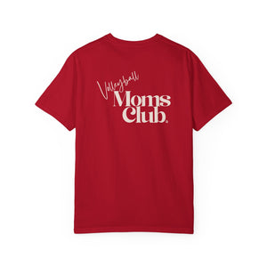 Volleyball Moms Club | Comfort Colors Tee - Red