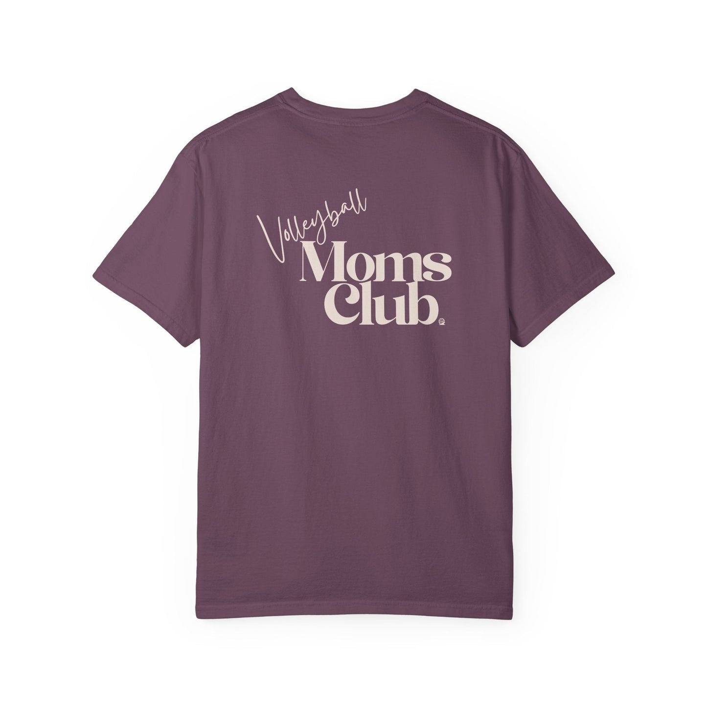 Volleyball Moms Club | Comfort Colors Tee - Berry