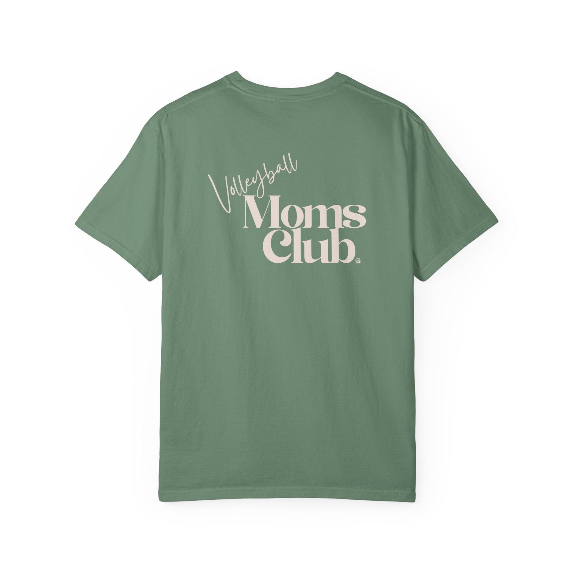 Volleyball Moms Club | Comfort Colors Tee - Light Green