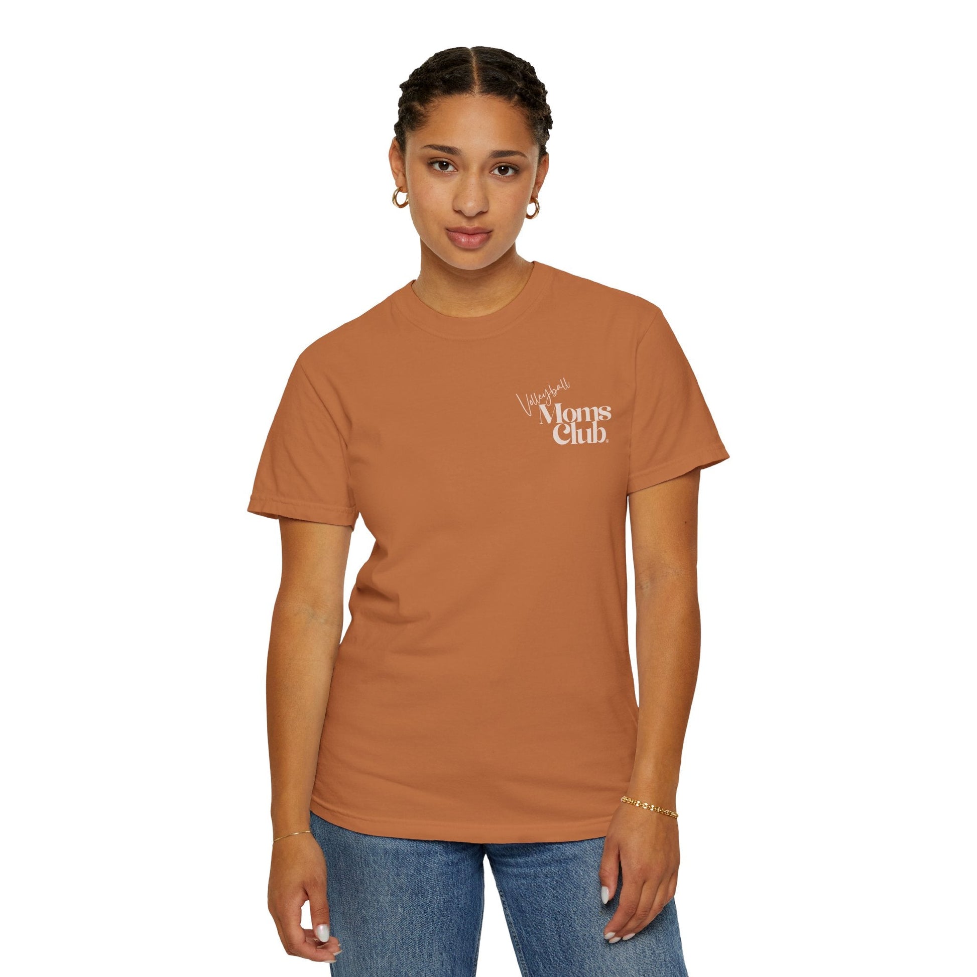 Volleyball Moms Club | Comfort Colors Tee - Yam