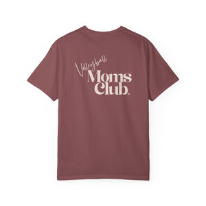 Volleyball Moms Club | Comfort Colors Tee - Brick