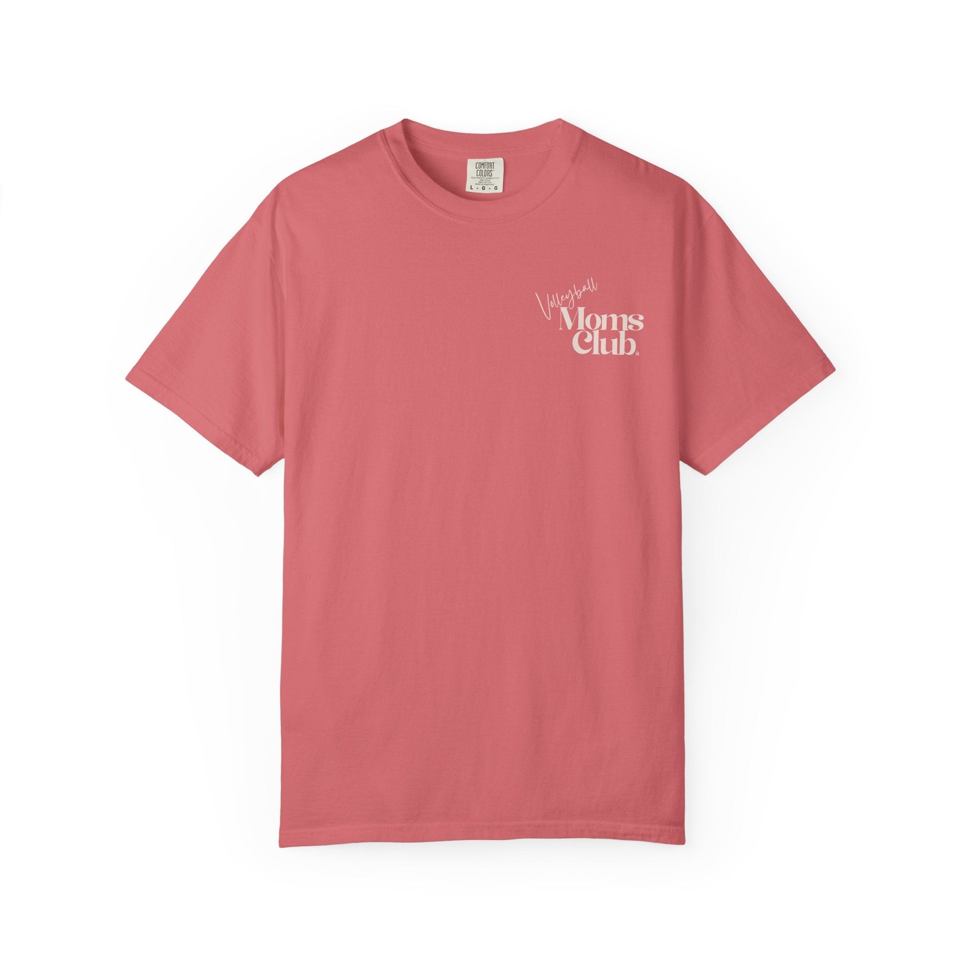 Volleyball Moms Club | Comfort Colors Tee - Watermelon