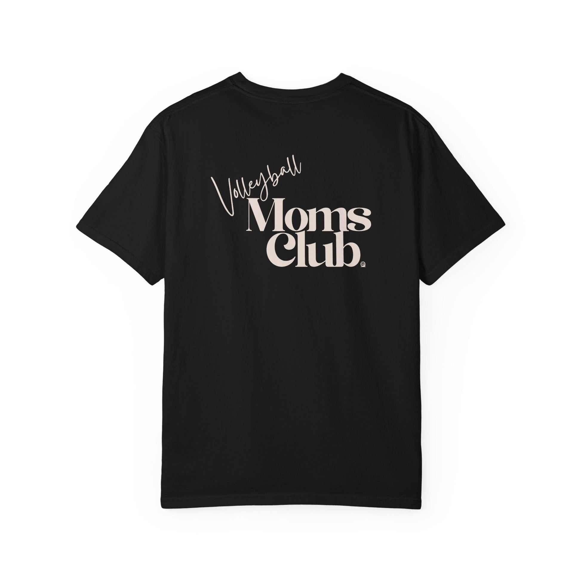 Volleyball Moms Club | Comfort Colors Tee - Black