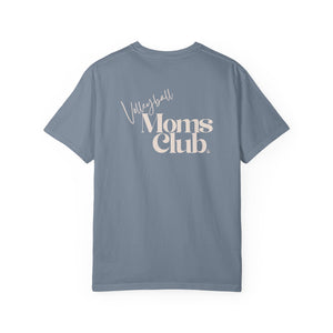 Volleyball Moms Club | Comfort Colors Tee - Blue Jean