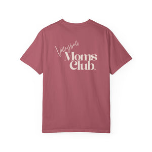 Volleyball Moms Club | Comfort Colors Tee - Crimson