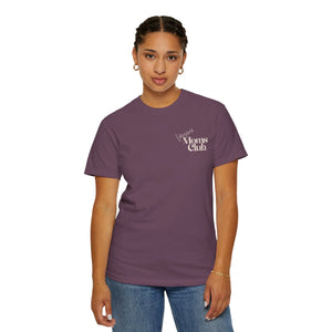 Volleyball Moms Club | Comfort Colors Tee - Berry