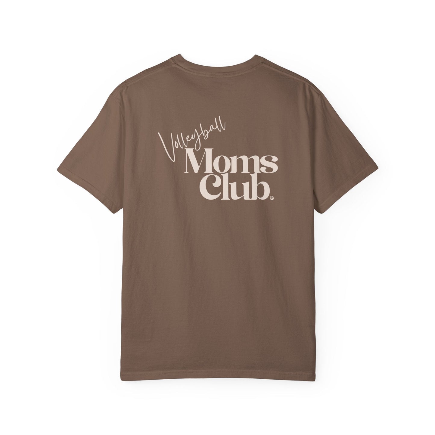 Volleyball Moms Club | Comfort Colors Tee - Espresso