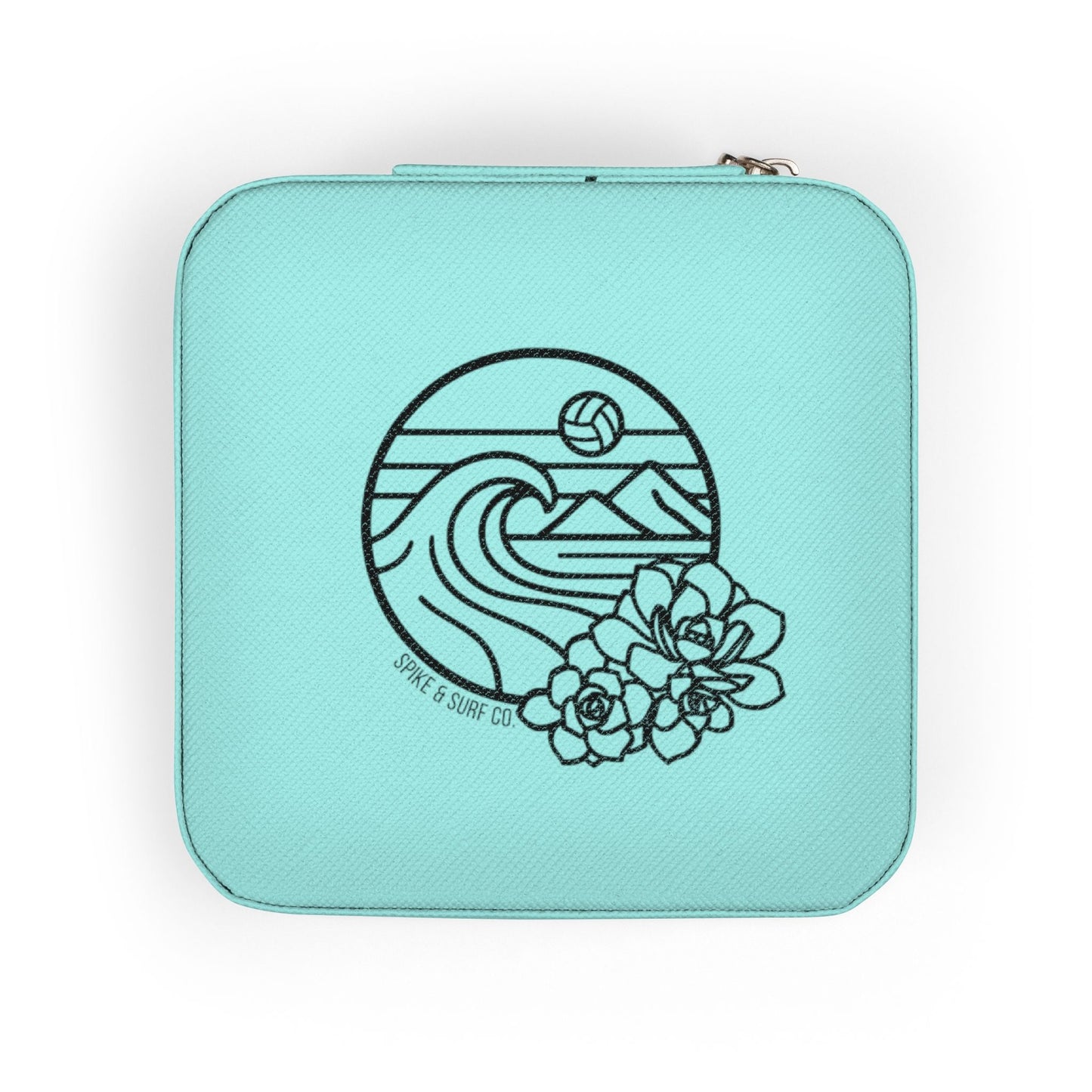 Volleyball Travel Jewelry Case | Compact Jewelry Organizer for Players - Spike and Surf Co
