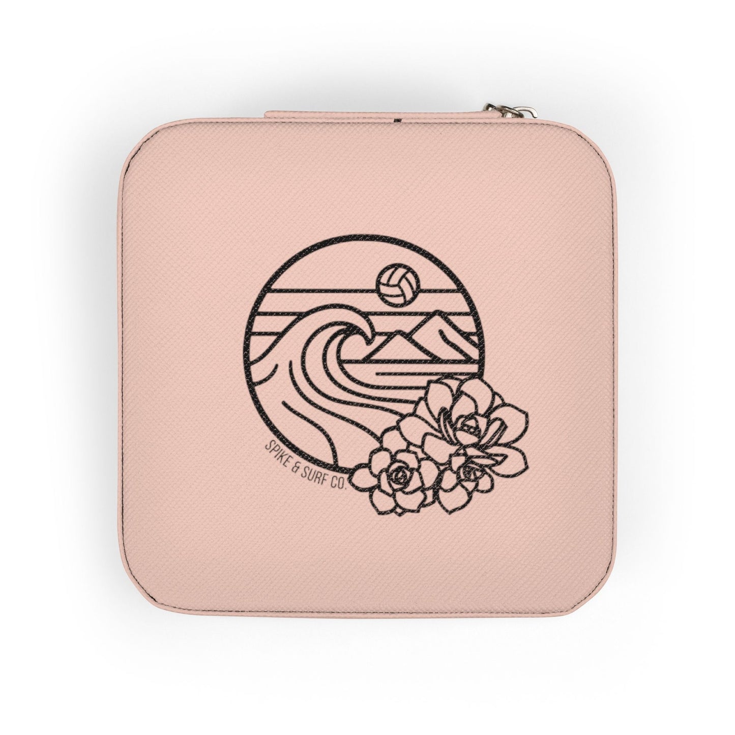 Volleyball Travel Jewelry Case | Compact Jewelry Organizer for Players - Spike and Surf Co